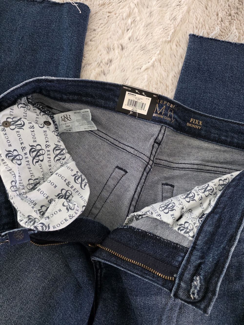 NWT Rock & Republic Women’s Skinny FIXX 10 - Picture 3 of 6